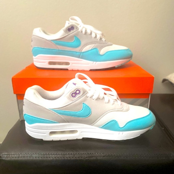 Air Max 1 OG Anniversary Aqua - Picture 2 of 8